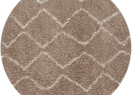 Moroccan Beige Shaggy Rug | 820
