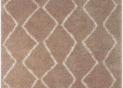 Moroccan Beige Shaggy Rug | 820