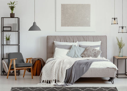 Moroccan Dark Grey Shaggy Rug | 840