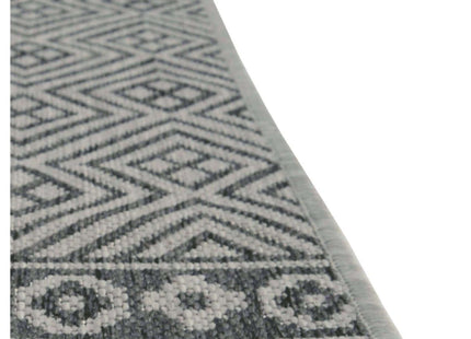 County Geo Grey Indoor/Outdoor Rug | 11344A