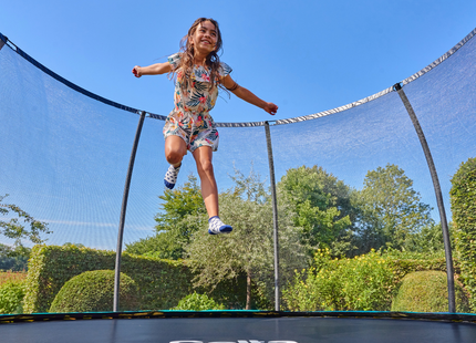 12ft Salta Cosmos Round Trampoline with Enclosure