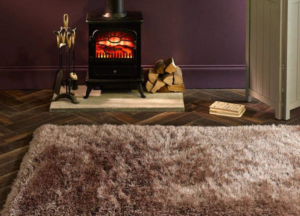 Extravagance Mink Shaggy Rug