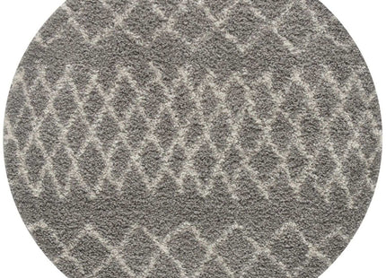 Moroccan Grey Shaggy Rug | 910