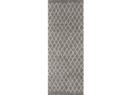 Moroccan Grey Shaggy Rug | 910
