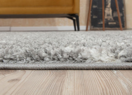 Moroccan Grey Shaggy Rug | 910
