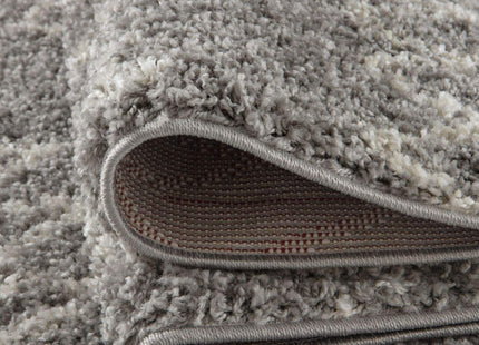 Moroccan Grey Shaggy Rug | 910