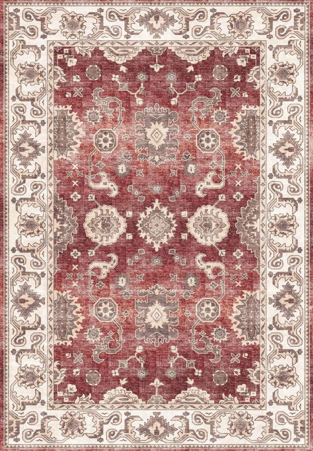 Jasru Vintage Washable Rug