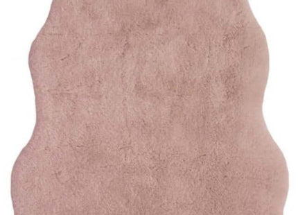 Luxury Pink Faux Fur Rug