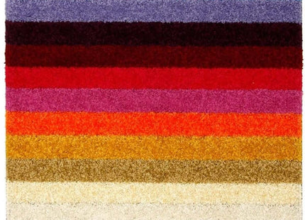 Linea Rainbow Striped Washable Rugs & Runners