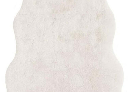 Luxury White Faux Fur Rug