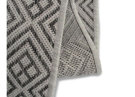 County Geo Grey Indoor/Outdoor Rug | 11344A