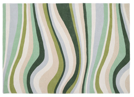 Acasta Green Wool Rug
