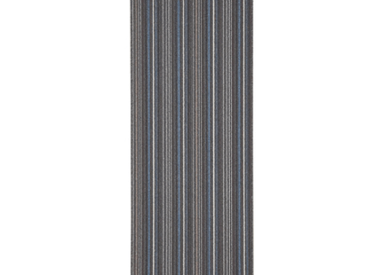 Stockholm Lead/Light Blue Washable Mat