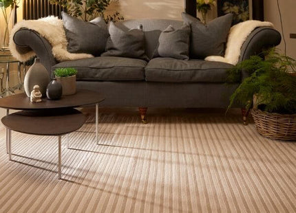 Belgrade Natural Striped Rug