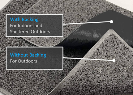 "Caravan" Grey Spaghetti Door Mat