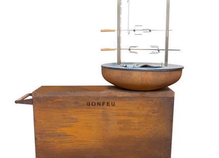 BonFeu BonBiza Island Plancha & BBQ Fire Pit
