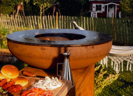 BonFeu BonBiza Island Plancha & BBQ Fire Pit