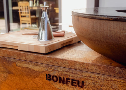 BonFeu BonBiza Island Plancha & BBQ Fire Pit