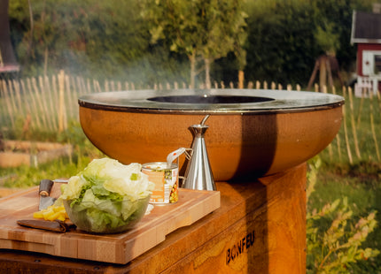 BonFeu BonBiza Island Plancha & BBQ Fire Pit