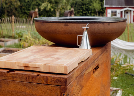 BonFeu BonBiza Island Plancha & BBQ Fire Pit
