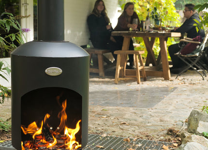 BonFeu BonBini Black Garden Fireplace