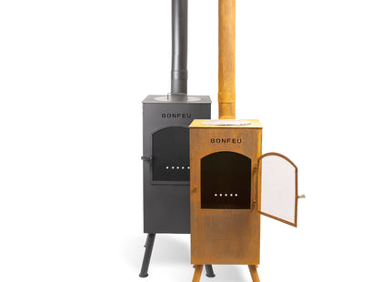 BonFeu BonCarre Square Garden Fireplace & BBQ