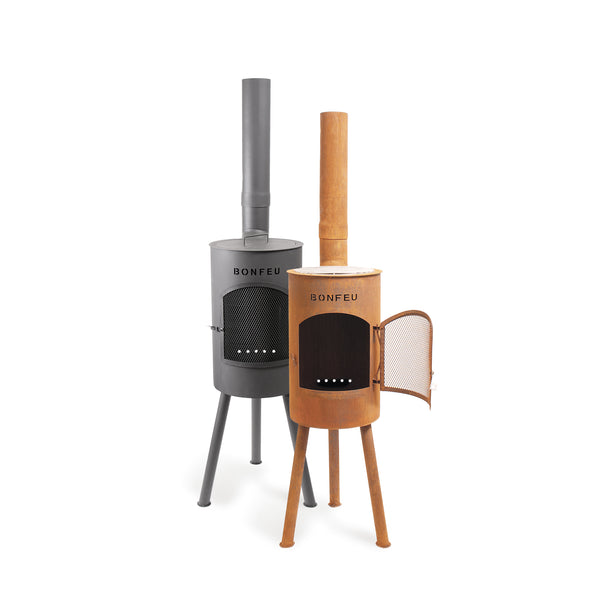 BonFeu BonGiano SP Garden Fireplace with Wok Ring