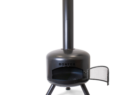 BonFeu BonGiro Garden Fireplace with BBQ Grill