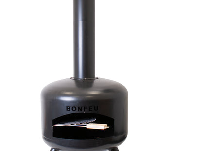 BonFeu BonGiro Garden Fireplace with BBQ Grill