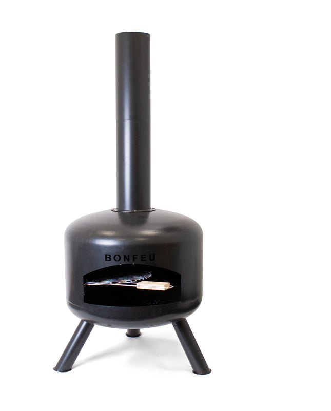 BonFeu BonGiro Garden Fireplace with BBQ Grill