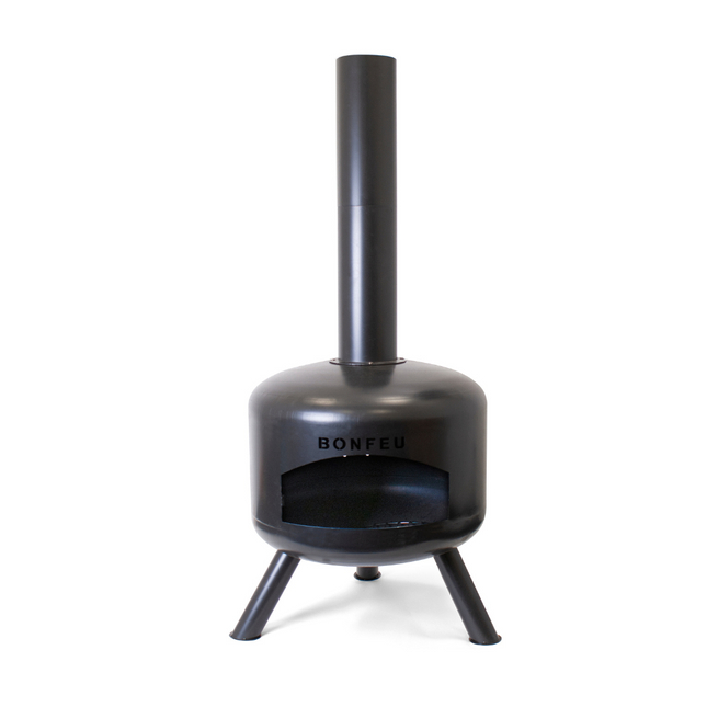 BonFeu BonGiro Garden Fireplace with BBQ Grill