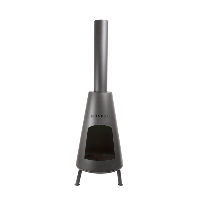 BonFeu BonPyra Black Garden Fireplace