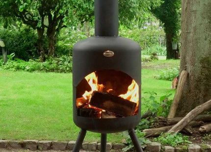 BonFeu BonSelo Garden Fireplace & BBQ Grill