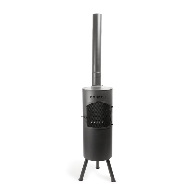 BonFeu BonGiano LP Garden Fireplace with Wok Ring