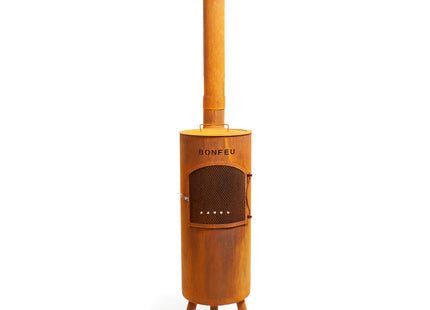 BonFeu BonGiano LP Garden Fireplace with Wok Ring