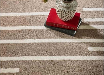 Broken Stripe Wool Rug