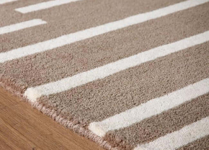 Broken Stripe Wool Rug
