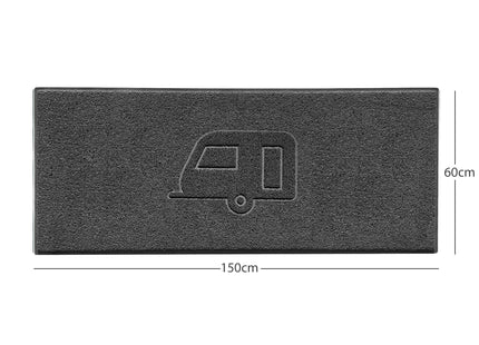 "Caravan" Grey Spaghetti Door Mat