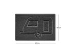 Dark Grey / 60cm x 40cm / Yes (Suitable for Indoors)