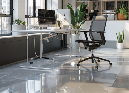 Chair Mat for Hard Floors - Transparent