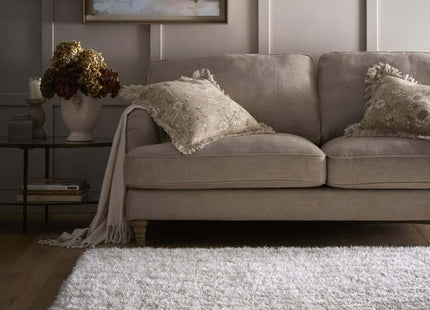 Chicago Cream Shaggy Rug