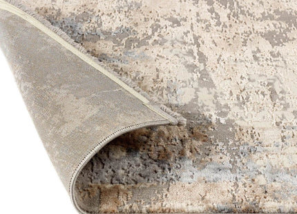 Cosimo Beige/Grey Distressed Modern Rug