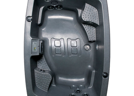 RotoSpa DuoSpa S080 – 2-3 Person Plug & Play Compact Hot Tub with WiFi, LED Lighting & 13 Hydrotherapy Jets