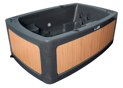 RotoSpa DuoSpa S080 – 2-3 Person Plug & Play Compact Hot Tub with WiFi, LED Lighting & 13 Hydrotherapy Jets
