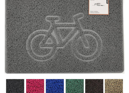 "Cycle" Grey Spaghetti Doormat
