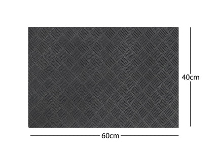 Deckplate Low Profile Rubber Doormat