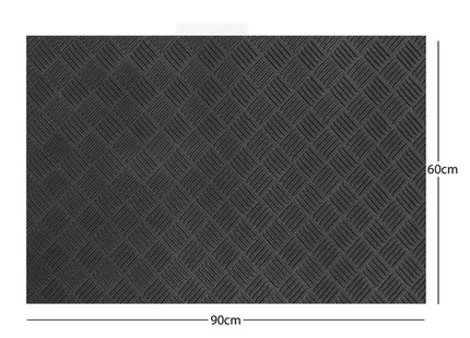 Deckplate Low Profile Rubber Doormat