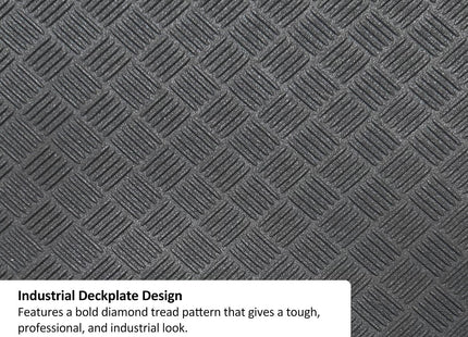 Deckplate Low Profile Rubber Doormat