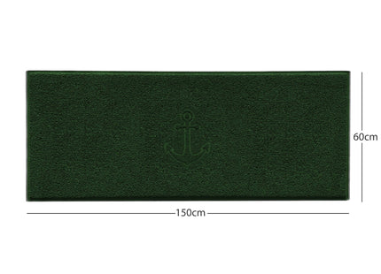 "Anchors Away" Grey Spaghetti Door Mat