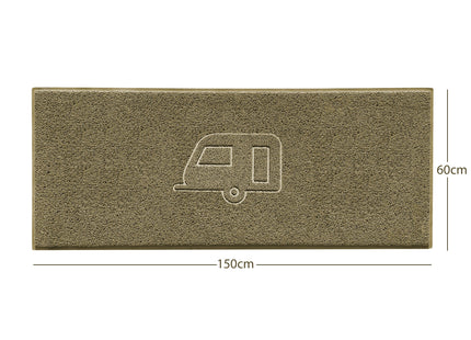 "Caravan" Grey Spaghetti Door Mat